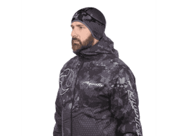ШАПКА ДЕМИСЕЗОННАЯ С ФЛИСОМ ШФ-10 (ЦВЕТ - CAMO BLACK, БЕЗ РАЗМЕРА, ФИРМЕННАЯ ПЕЧАТЬ AQUATIC)