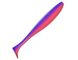 ПРИМАНКА ZUB-IZI 125ММ(4,8)-5ШТ, (ЦВЕТ 021) ФИОЛЕТОВЫЙ ВЕРХ -КРАСНЫЙ НИЗ