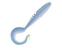 ПРИМАНКА ZUB-TWIST 150ММ(5,9)-4ШТ, (ЦВЕТ 406) ГОЛУБОЙ ВЕРХ - ПЕРЛАМУТР НИЗ