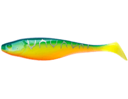 МЯГКИЕ ПРИМАНКИ NARVAL FISHING COMMANDER SHAD 16CM #002-BLUE BACK TIGER