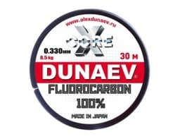 ЛЕСКА DUNAEV FLUOROCARBON 0.330ММ 30М