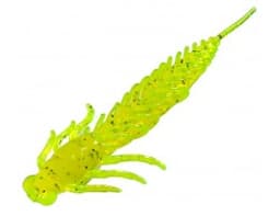 ПРИМАНКА ZUB-LARVA 80ММ(3,2)-5ШТ, (ЦВЕТ 310) ЖЕЛТЫЙ С БЛЕСТКАМИ