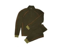 ТЕРМОБЕЛЬЕ THERMOLINE ZIP ТКАНЬ ФЛИС ФАКТУРНЫЙ ЦВЕТ ХАКИ (РАЗМЕР: 46-48 (M), РОСТ: 170-176)
