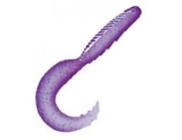 ПРИМАНКА ZUB-HIBINA 95ММ(3,8)-4ШТ, (ЦВЕТ 610) ФИОЛЕТОВЫЙ С БЛЕСТКАМИ
