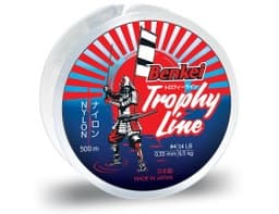 ЛЕСКА BENKEI TROPHY LINE 500M ПРОЗРАЧНЫЙ #6 (0,405MM), 11,8KG