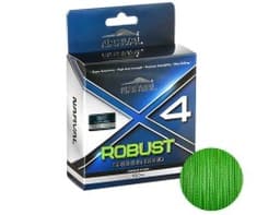 ШНУР NARVAL FISHING ROBUST X4 PE 150M (FLUORO GREEN) #2.0/0.235MM 16.40KG/35LB