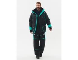 КОСТЮМ ЗИМНИЙ YAKUTIA ТКАНЬ GALAXY BREATHABLE ЦВЕТ ЧЕРНЫЙ (РАЗМЕР: 52-54, РОСТ: 170-176)
