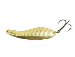 БЛЕСНА 'GOLDEN RIVER' - КУКРИ (ЯТАГАН ЭЛЛИПС) НАБИВКА, 20 ГРАММ, 70 ММ, ЗОЛОТОЙ
