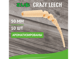 ПРИМАНКА ZUB-CRAZY LEECH 50ММ(2)-10ШТ, (ЦВЕТ 303) ТЕЛЕСНЫЙ