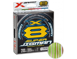 ШНУР YGK X-BRAID SUPER JIGMAN X8 200M #3.0-50LB