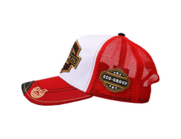КЕПКА MAXIMUS MESH С СЕТКОЙ,БЕЛЫЙ/КРАСНЫЙ (MCM)