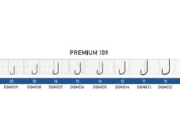 КРЮЧОК DUNAEV PREMIUM 109 #10 (УПАК. 10 ШТ)