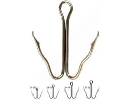 КРЮЧКИ ДВОЙНИК VD-086 (BN) DOUBLE PARROT BEAK №2, 25 ШТ/УП