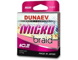 ШНУР DUNAEV MICRO PEX4 PINKCOLOR 100M #0.2