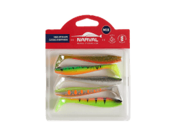 МЯГКИЕ ПРИМАНКИ NARVAL FISHING CHOPPY TAIL 10CM MIX #M04