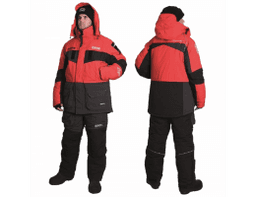 КОСТЮМ ЗИМНИЙ ALASKAN NEWPOLAR 2.0 КРАСНЫЙ/СЕРЫЙ/ЧЕРНЫЙ XXL (КУРТКА+ПОЛУКОМБИНЕЗОН)