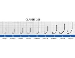 КРЮЧОК DUNAEV CLASSIC 208 #20 (УПАК. 10 ШТ)