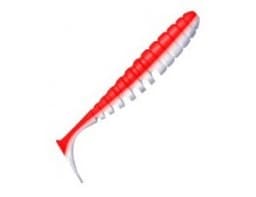 ПРИМАНКА ZUB-SHAD 90ММ(3,5)-5ШТ, (ЦВЕТ 039) КРАСНЫЙ ВЕРХ-БЕЛЫЙ НИЗ