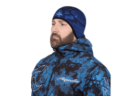 ШАПКА ДЕМИСЕЗОННАЯ С ФЛИСОМ ШФ-09 (ЦВЕТ - CAMO BLUE, БЕЗ РАЗМЕРА, ФИРМЕННАЯ ПЕЧАТЬ AQUATIC)