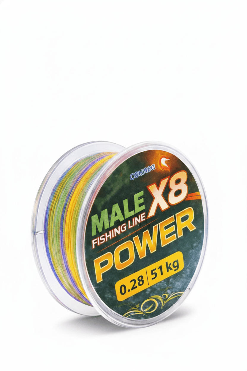 Плетенка рыболовная X8POWER(цветная)0,28 — улучшенное фото