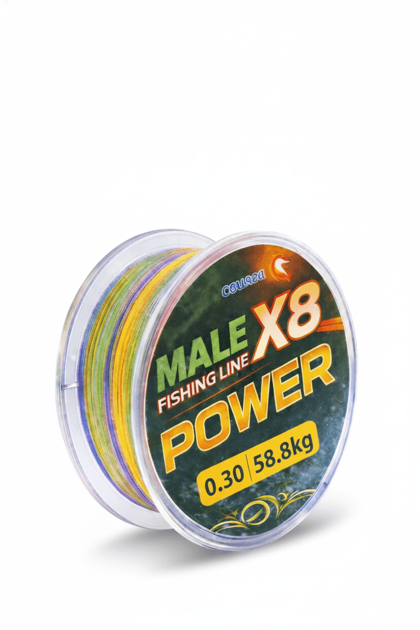 Плетенка рыболовная X8POWER(ЦВЕТНАЯ)0.30 — улучшенное фото