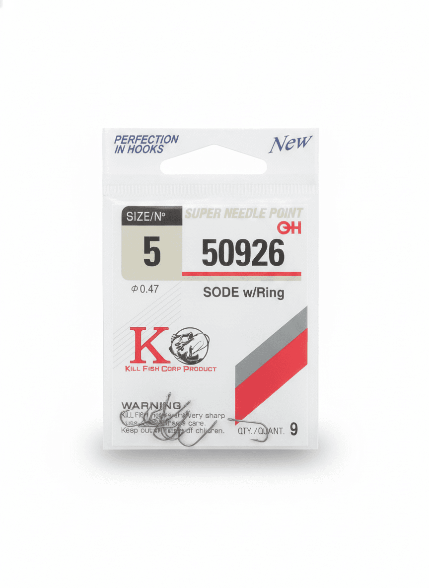 Крючки 50926-5 / 0.47 SODE w/Ring (9 шт) — улучшенное фото