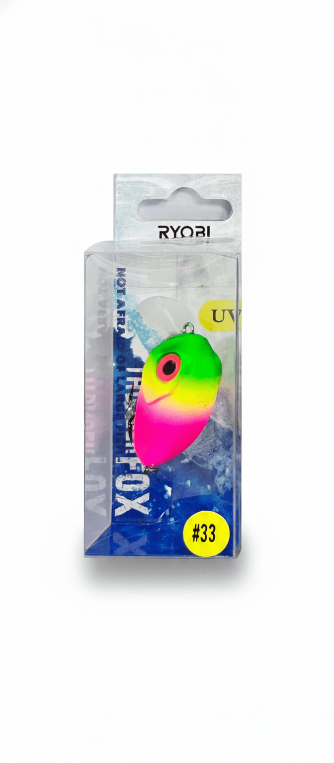 Воблер кренк RYOBI Thunder Fox 0.4-0.6m 3.8g 38мм UV#33 — улучшенное фото