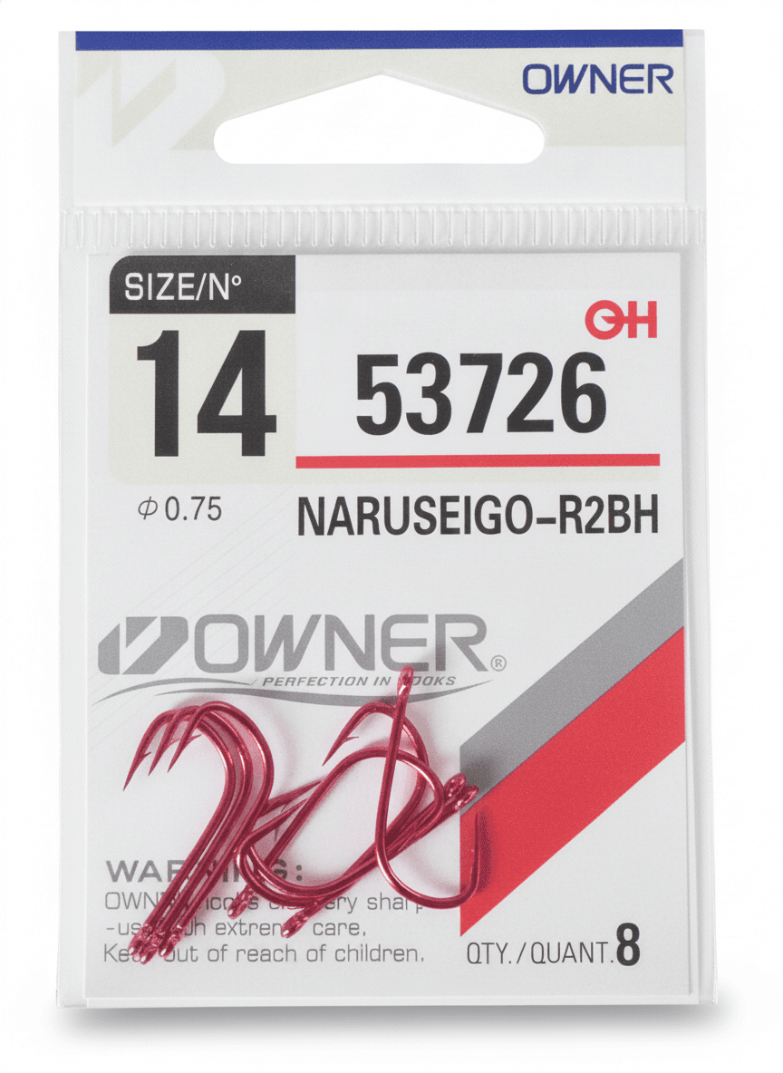 Крючки 53726-14 / 0.75 NARUSEIGO-R2BH (8 шт) — улучшенное фото