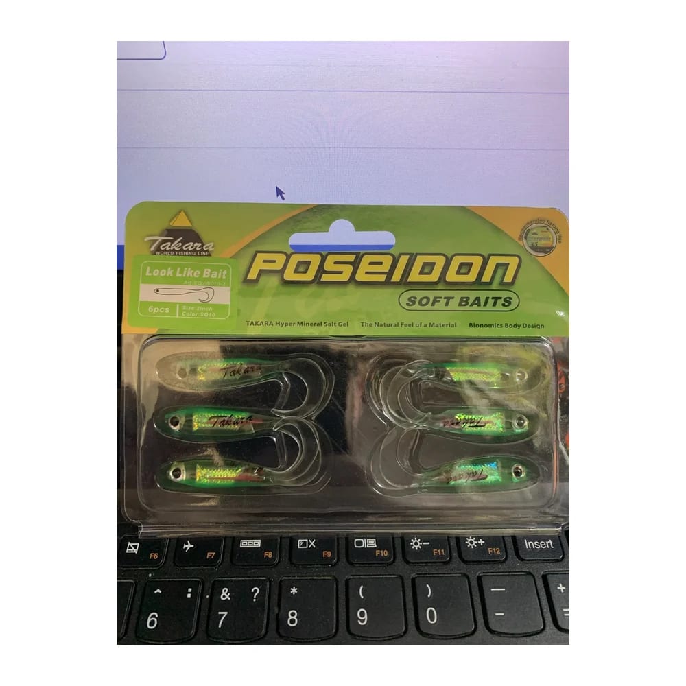 Твистер Takara POSEIDON Size:2 color SQ10 — улучшенное фото