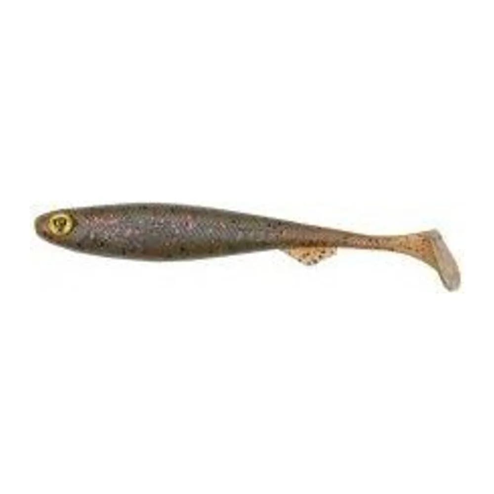 RAGE SLICK SHAD ULTRA UV 13CM - MOTOR OIL NSC003 — улучшенное фото