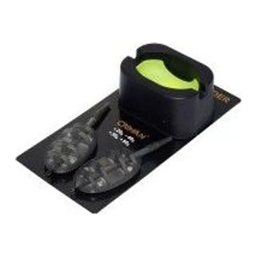 КОРМУШКА CAIMAN С ФОРМОЙ METHOD FEEDER & MOULD 2+1 OVAL 40G — улучшенное фото