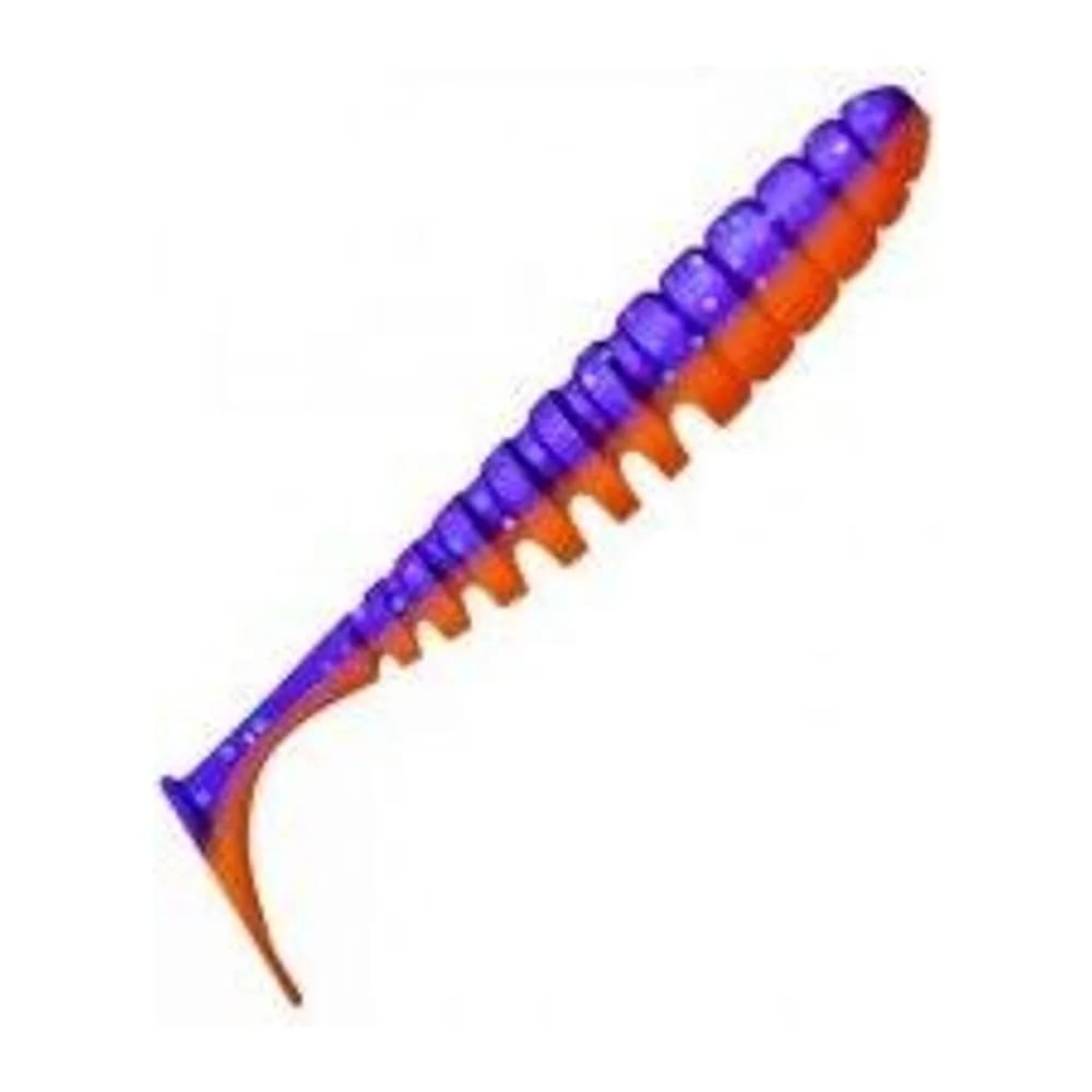 ПРИМАНКА ZUB-SHAD 120ММ(4,7)-5ШТ, (ЦВЕТ 021) ФИОЛЕТОВЫЙ ВЕРХ -КРАСНЫЙ НИЗ — улучшенное фото