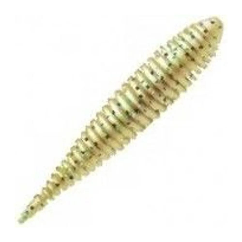 ПРИМАНКА ZUB-MAGGOT SLIM 50ММ(2)-10ШТ, (ЦВЕТ 503) КОРИЧНЕВЫЙ С БЛЕСТКАМИ — улучшенное фото