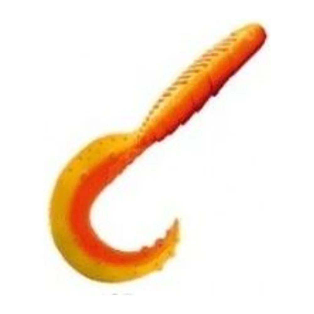 ПРИМАНКА ZUB-HIBINA 140ММ(5,5)-3ШТ, (ЦВЕТ 405) ЖЕЛТЫЙ ВЕРХ - ОРАНЖЕВЫЙ НИЗ — улучшенное фото