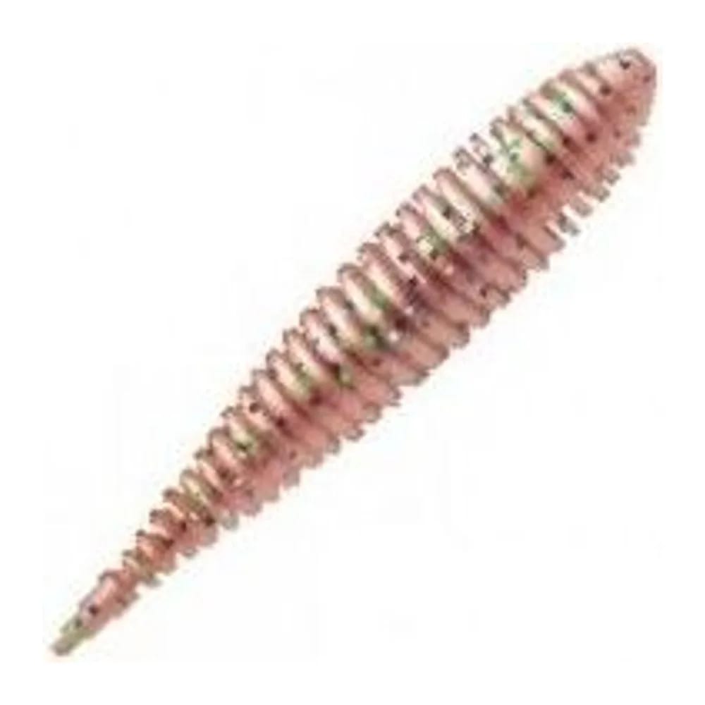 ПРИМАНКА ZUB-MAGGOT SLIM 50ММ(2)-10ШТ, (ЦВЕТ 504) КРАСНЫЙ С БЛЕСТКАМИ — улучшенное фото