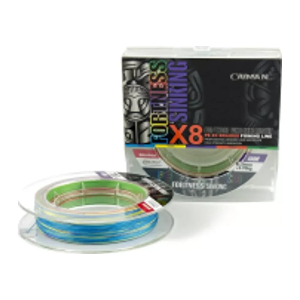 ШНУР CAIMAN FORTNESS SINKING 8PE 0,18 ММ 150 М MULTICOLOR 225530 — улучшенное фото