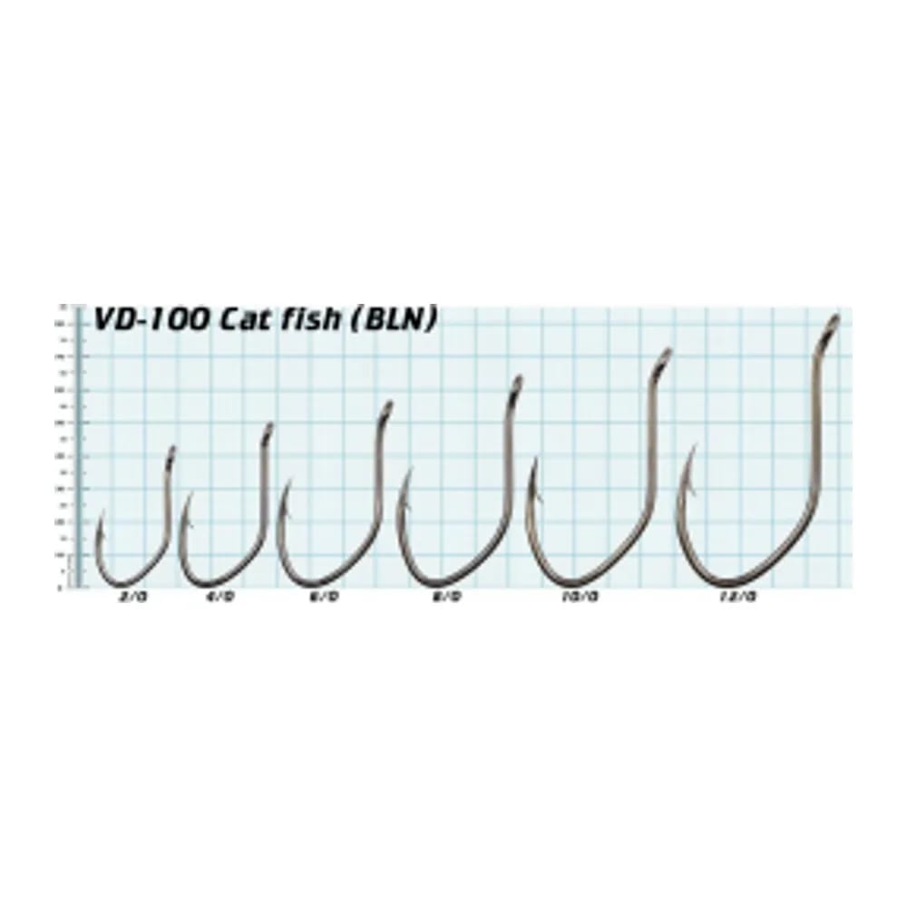 КРЮЧКИ VD-100 CATFISH (BLN) № 6/0, 2 ШТ/УП — улучшенное фото