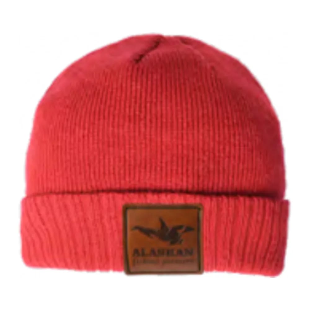 ШАПКА ALASKAN HAT BEANIE КРАСНАЯ L, 52-54 (AWC037R) — улучшенное фото