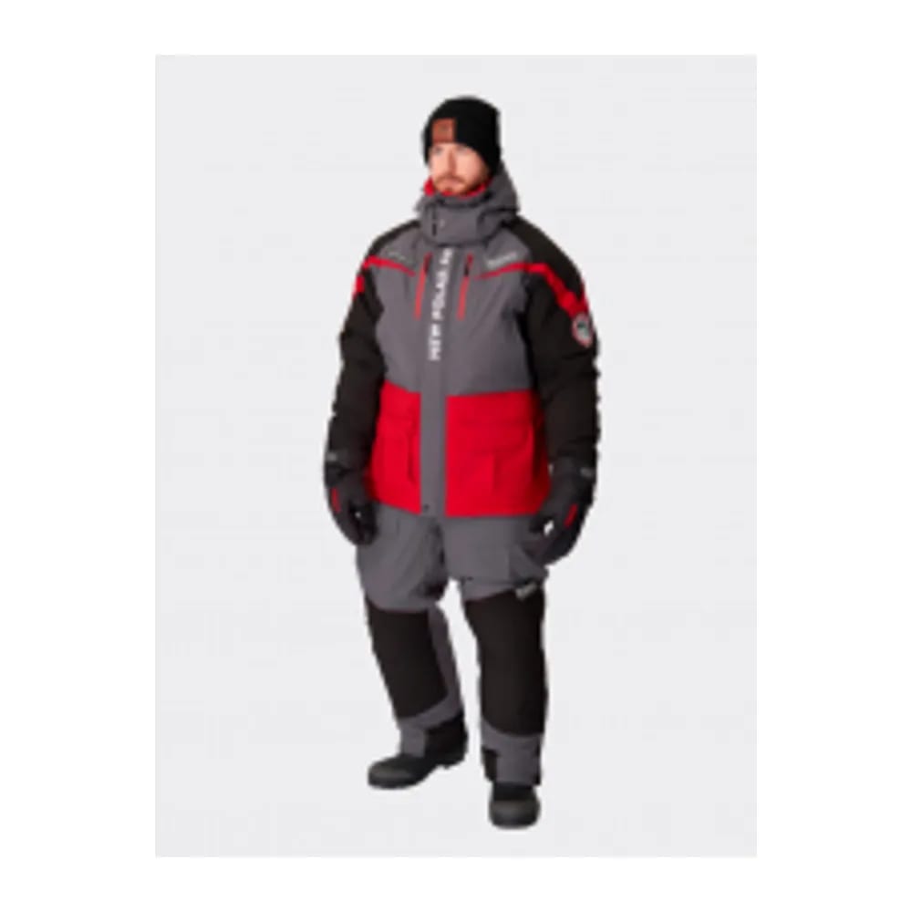 КОСТЮМ ЗИМНИЙ ALASKAN NEWPOLAR M11 XXL КРАСН/СЕР/ЧЕРН (КУРТКА+ПОЛУКОМБ.) — улучшенное фото