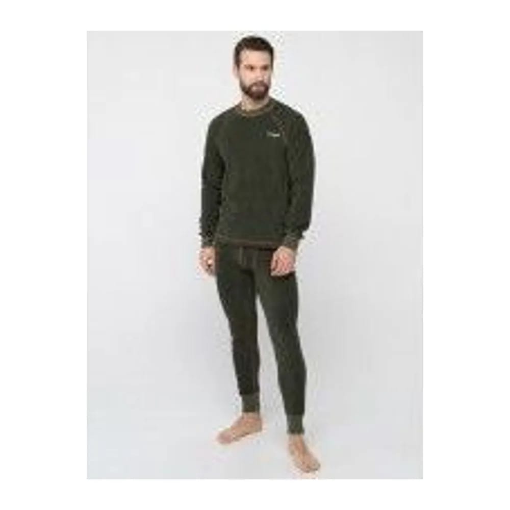ТЕРМОБЕЛЬЕ THERMOLINE ТКАНЬ ФЛИС ЦВЕТ ХАКИ (РАЗМЕР: 60-62 (3XL), РОСТ: 182-188) — улучшенное фото