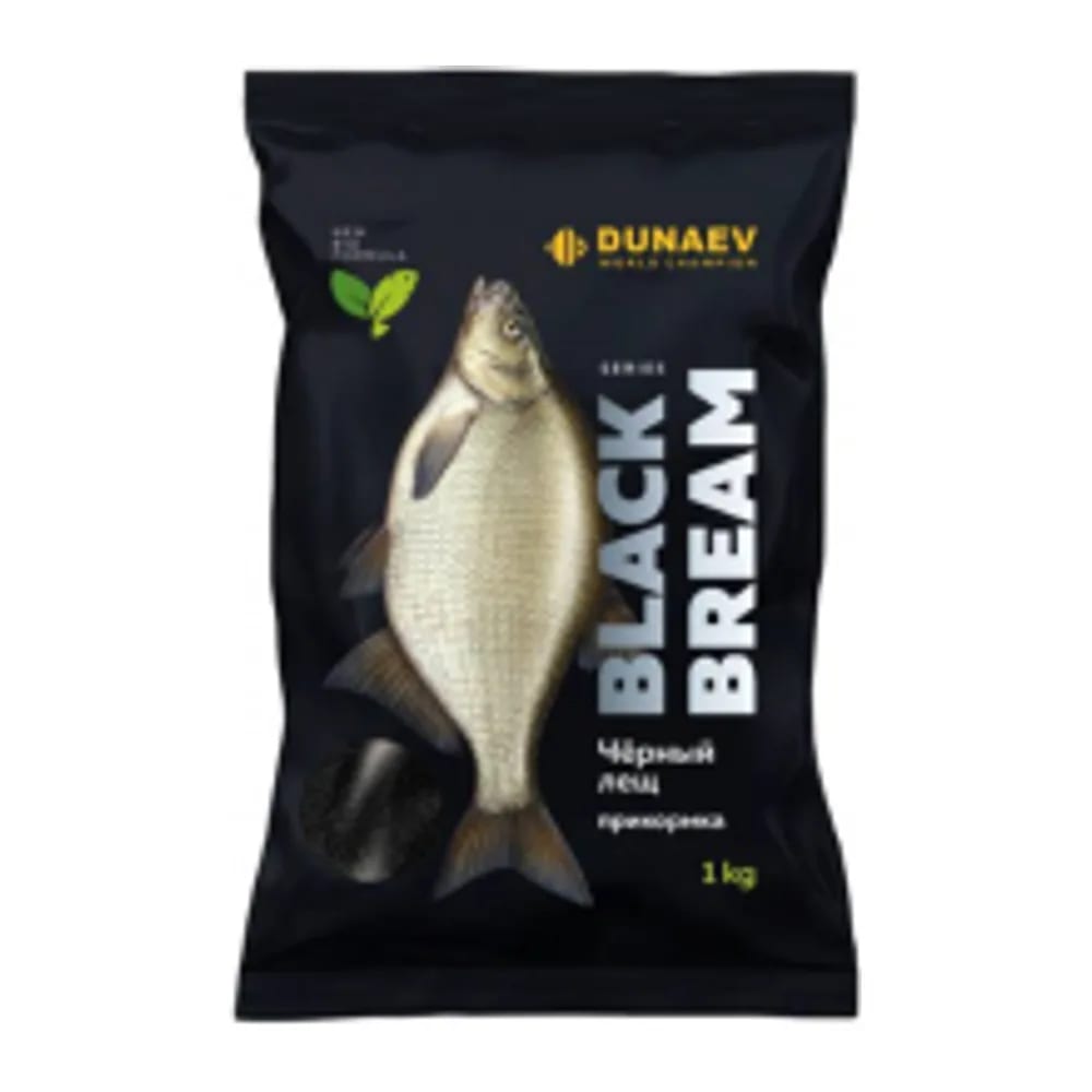 ПРИКОРМКА DUNAEV BLACK SERIES 1 КГ BREAM — улучшенное фото