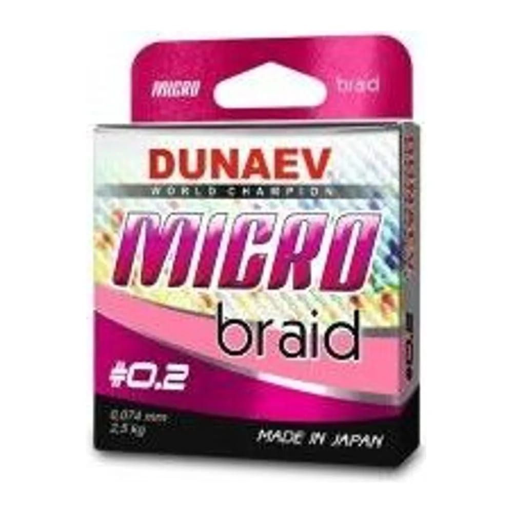 ШНУР DUNAEV MICRO PEX4 PINKCOLOR 100M #0.2 — улучшенное фото