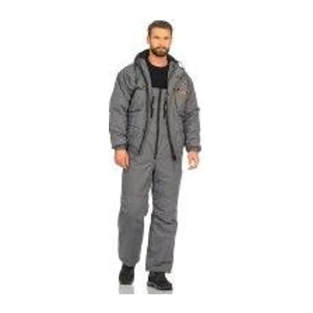 КОСТЮМ ДЕМИСЕЗОННЫЙ ТАЙМЕНЬ ЦВЕТ СЕРЫЙ ТКАНЬ BREATHABLE (РАЗМЕР: 56-58, РОСТ: 182-188) — улучшенное фото