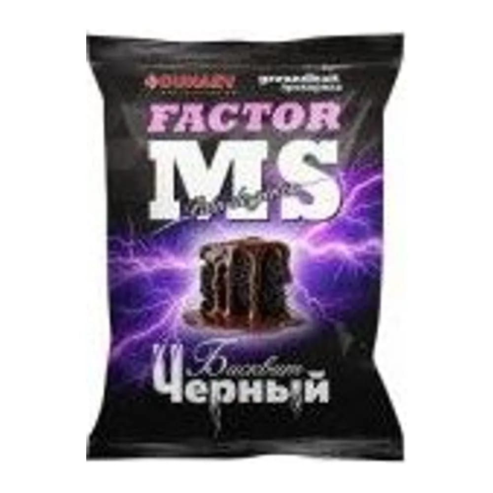 ПРИКОРМКА DUNAEV-MS FACTOR 1КГ ЧЕРНЫЙ БИСКВИТ — улучшенное фото