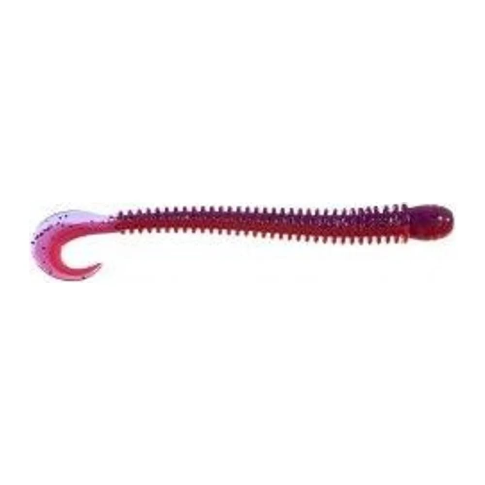 ПРИМАНКА ZUB-WORM-ZANDER 135ММ(5,3)-5ШТ, (ЦВЕТ 021) ФИОЛЕТОВО-КРАСНЫЙ — улучшенное фото