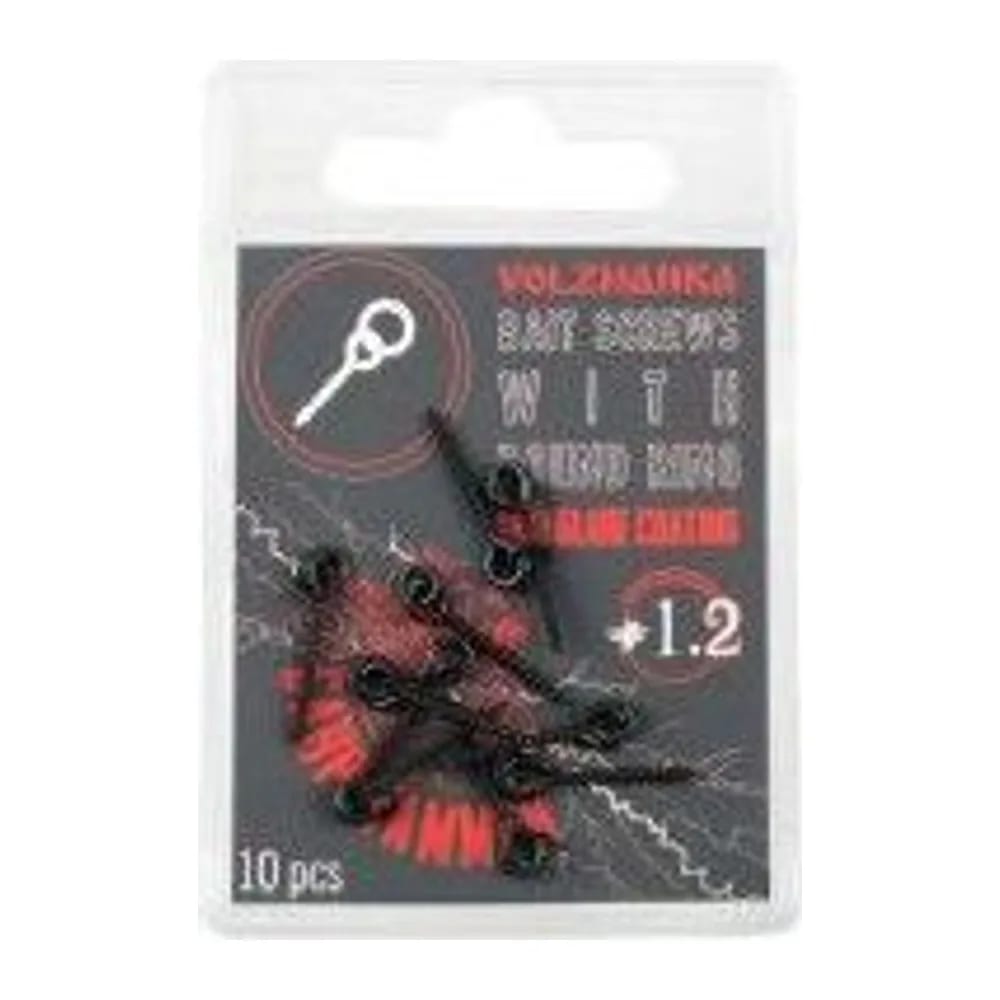 САМОРЕЗ С КОЛЬЦОМ VOLZHANKA BAIT SCREW 12MM (10ШТ/УП) — улучшенное фото