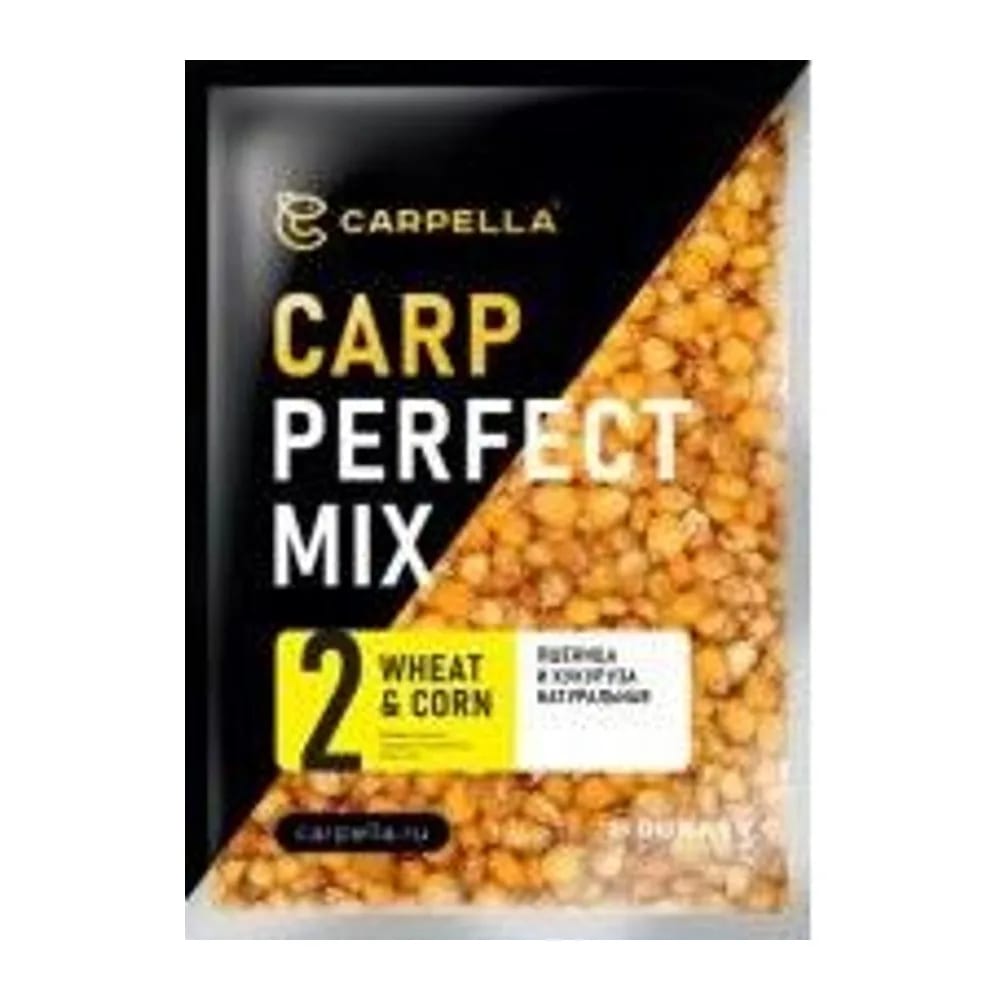 CARPELLA МИКС №2, КУКУРУЗА НАТУРАЛЬНАЯ С ПШЕНИЦЕЙ 1КГ. — улучшенное фото