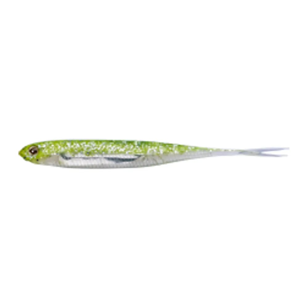 МЯГКИЕ ПРИМАНКИ FISH ARROW FLASH J SPLIT 5 SW #144-KEIMURA CHART/SILVER (4ШТ.) — улучшенное фото