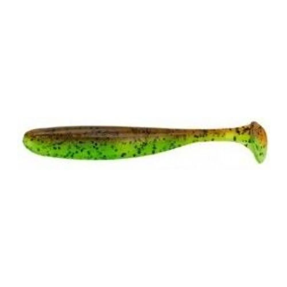 ПРИМАНКА СИЛИКОНОВАЯ KEITECH EASY SHINER 4.5 #401 GREEN PUMPKIN CHARTREUSE — улучшенное фото