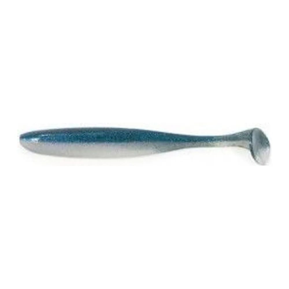 ПРИМАНКА СИЛИКОНОВАЯ KEITECH EASY SHINER 4.5 EA#22 ELECTRIC SILVER SHINER — улучшенное фото